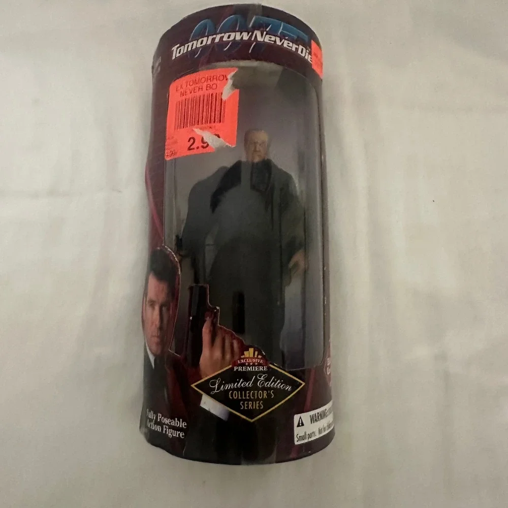 Exclusive Premiere James Bond Action Figure Elliot Carver Black Good Limited Ed